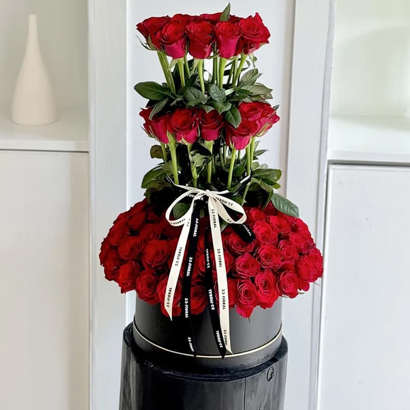 Dearest, 99 red roses - Send love flowers to China