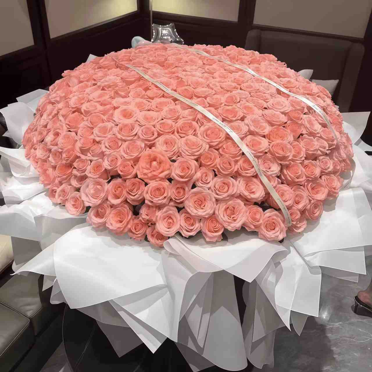 Love You Every Day – 520 Pink Diana Roses